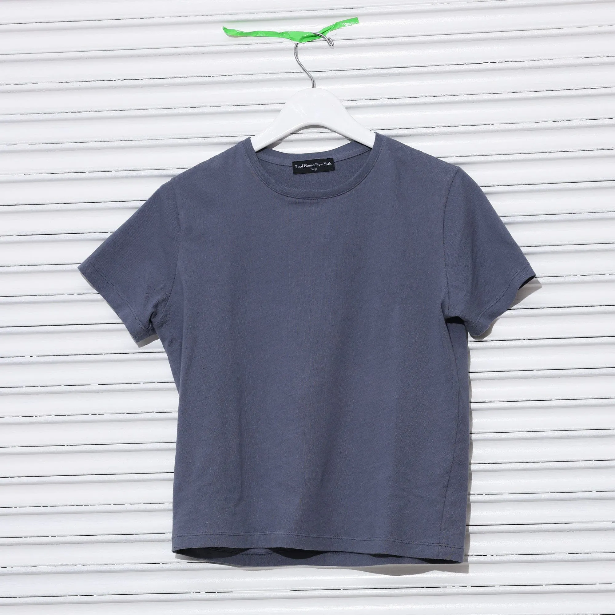 Los Feliz Half Crop Muscle Tee | Made in USA