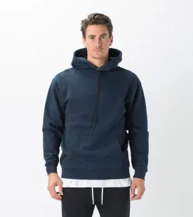 Ink Black Lowgo Hooded Sweatshirt - On Sale