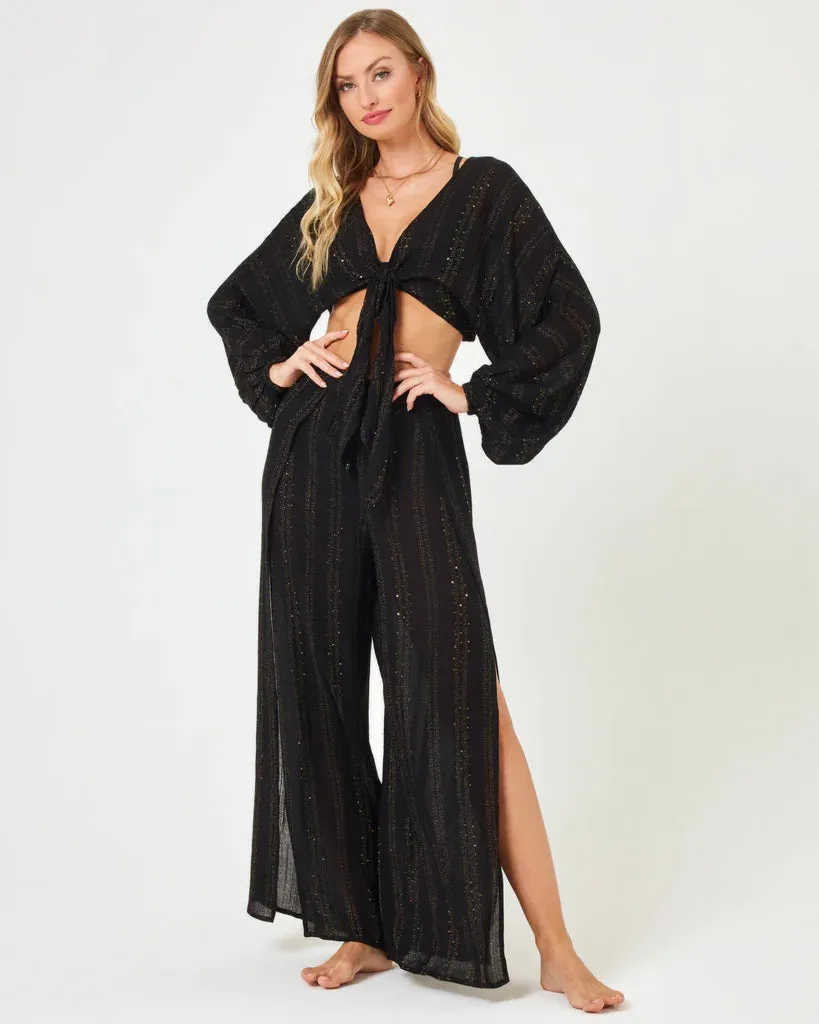 L*Space Reese Magic Hour Top Black