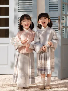 Lunar Cat Blouse, Midi Skirt & Dress
