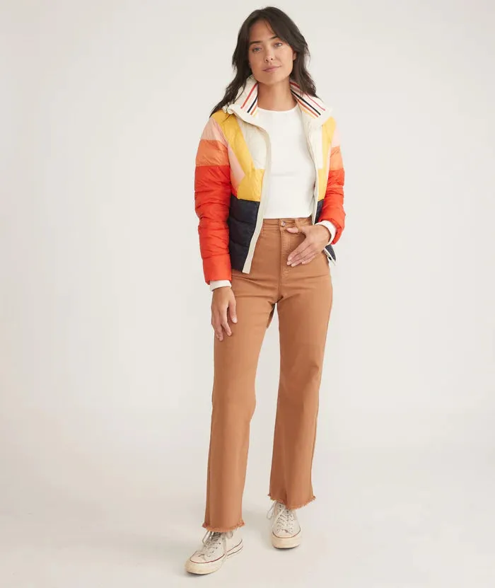 2024 Archive Sunset Puffer Jacket by Marine Layer Womens - Optimized Title