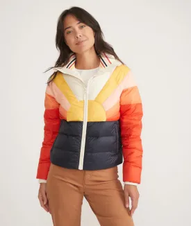 2024 Archive Sunset Puffer Jacket by Marine Layer Womens - Optimized Title