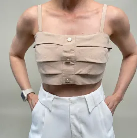 Melissa Pleated Top