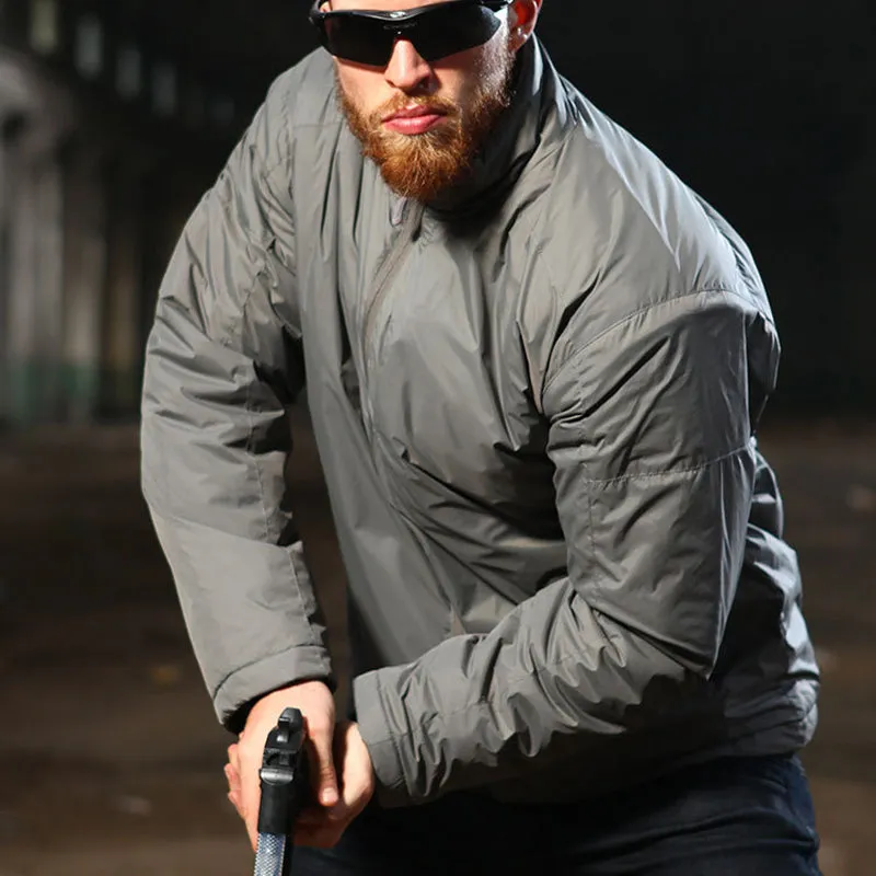 Men's Heat Reflection Tactical Jacket Coat For Winter
