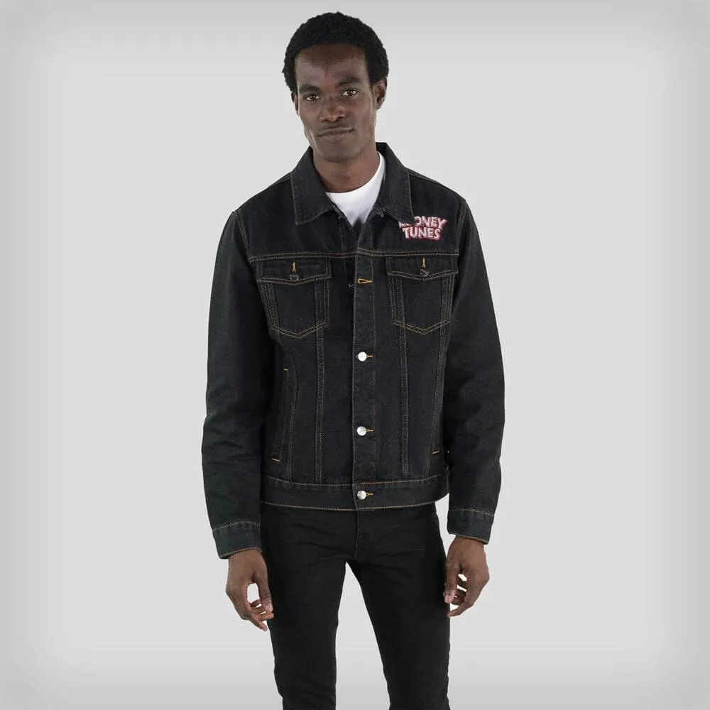 Men's Looney Tunes Denim Trucker Jacket - FINAL SALE