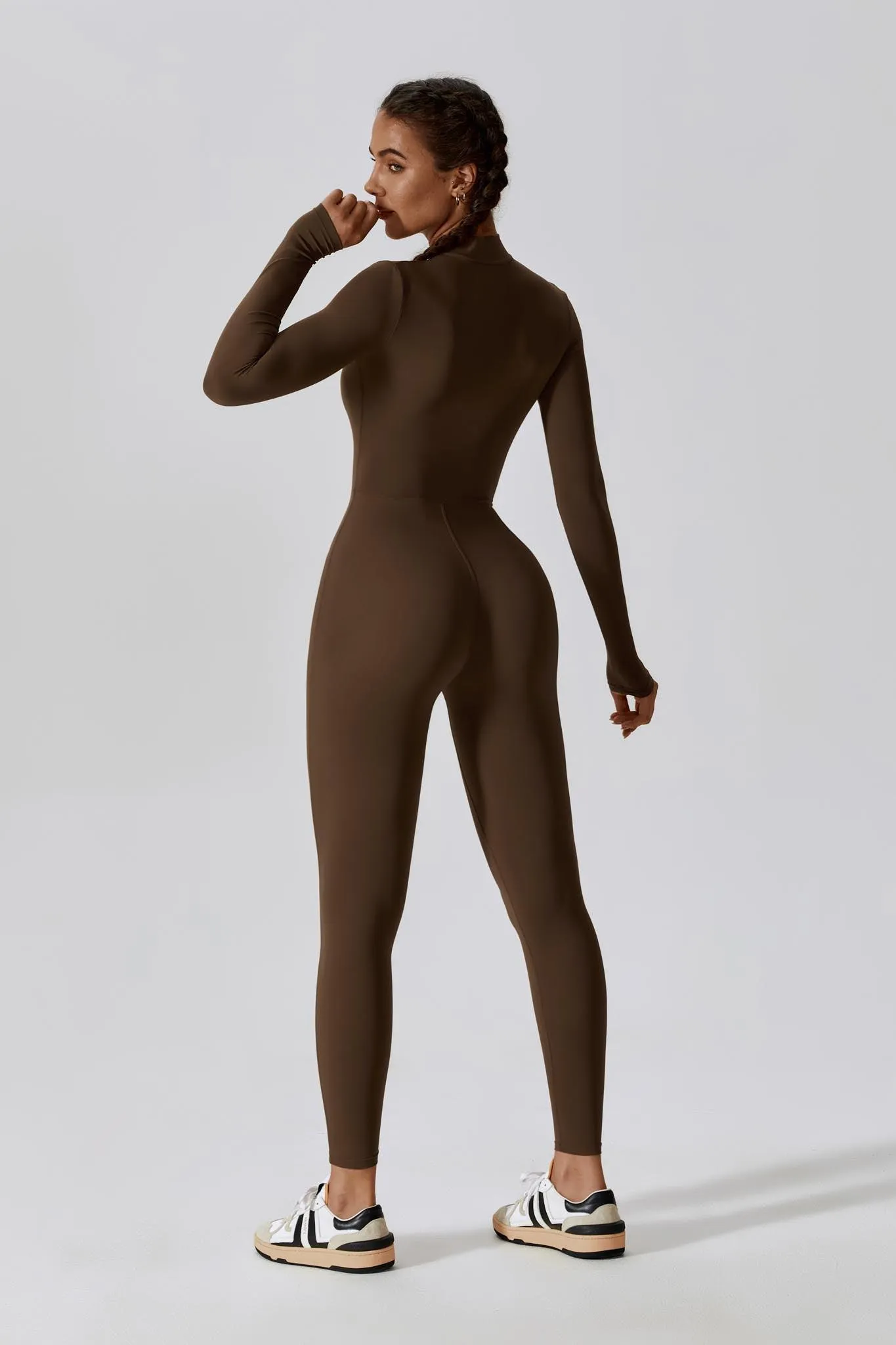 Mia Jumpsuit - Mocha
