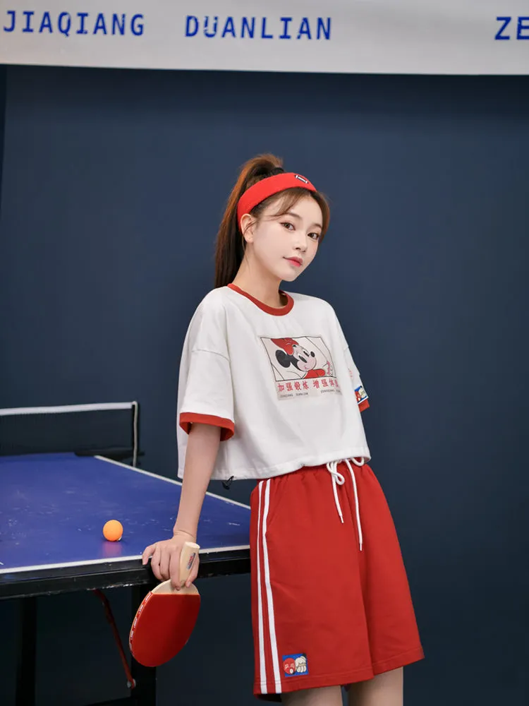 Mickey Mouse Crop Tops, Tees & Shorts