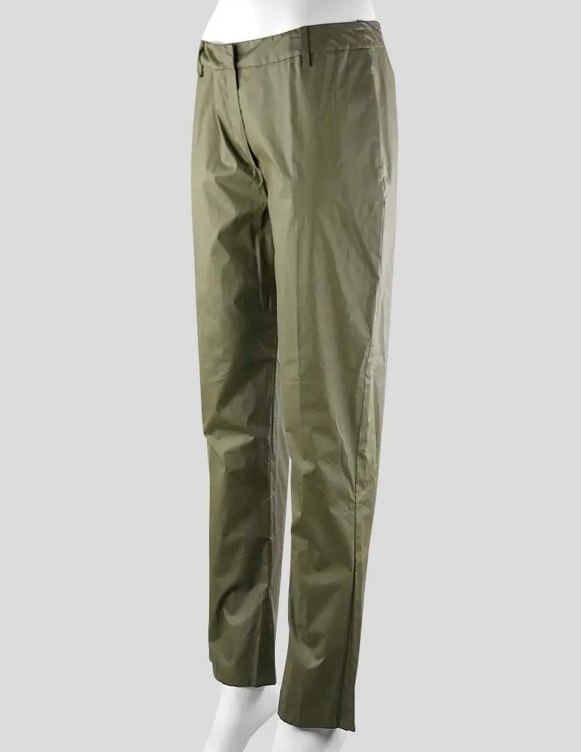MIU MIU Army Green Pants - 44 IT | 8 US