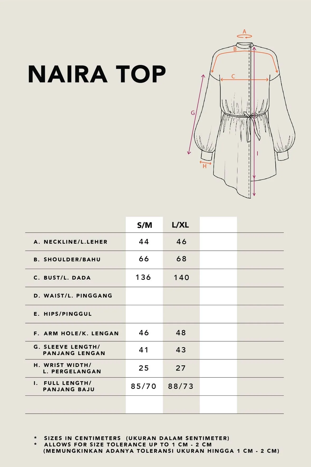 NAIRA ASYMMETRICAL TOP PEACH PINK
