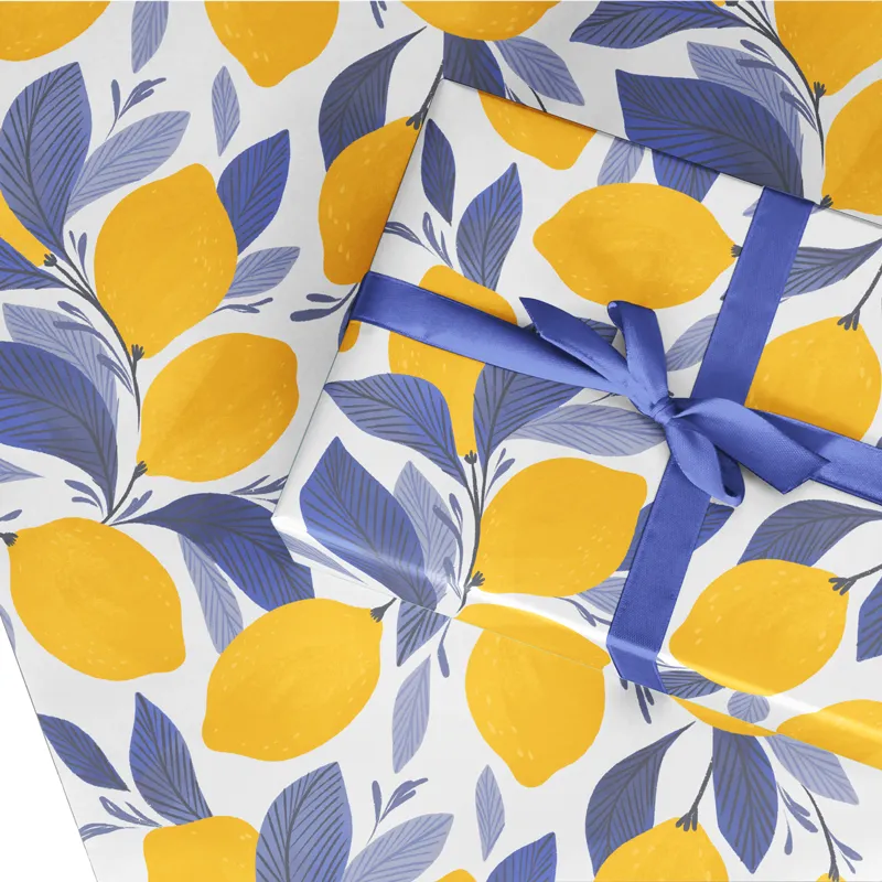 NEW! Lemonisa Wrapping Paper