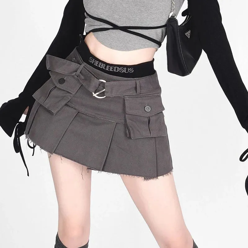 Nina Mini Cargo Skirt