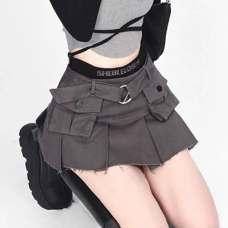 Nina Mini Cargo Skirt