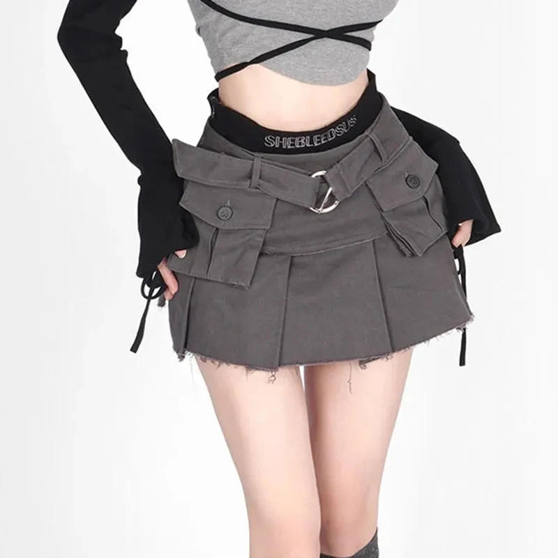 Nina Mini Cargo Skirt