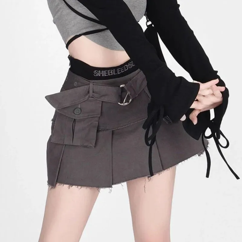 Nina Mini Cargo Skirt
