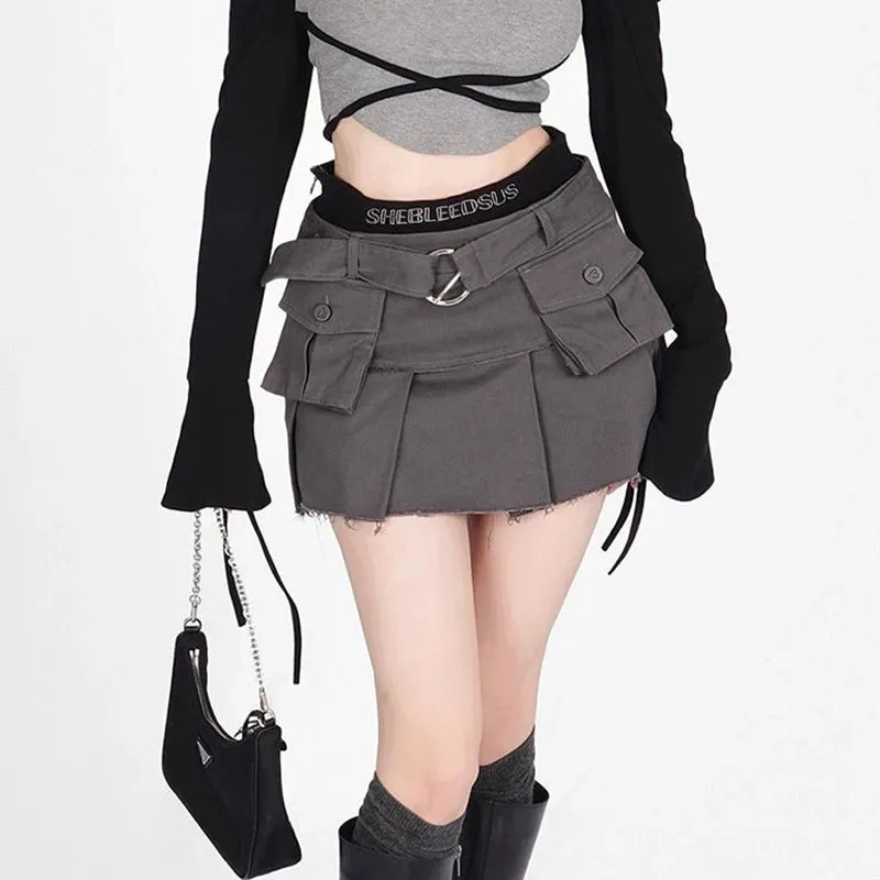 Nina Mini Cargo Skirt