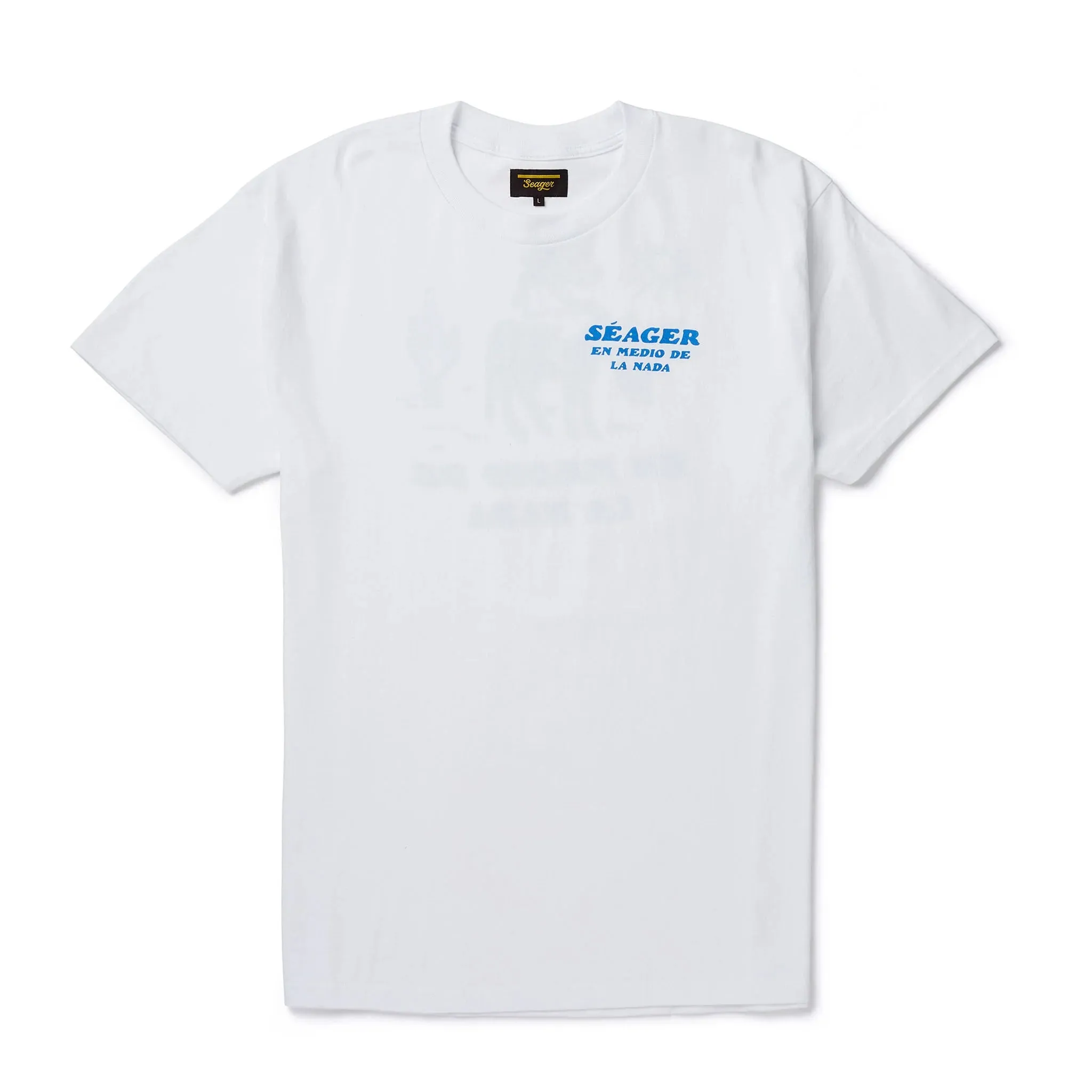 Nowhere Tee | White | Seager Co.