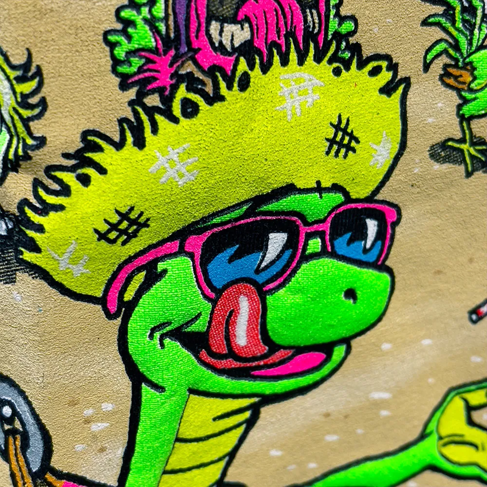 Original Party Animal: 1980's Yellow Tee