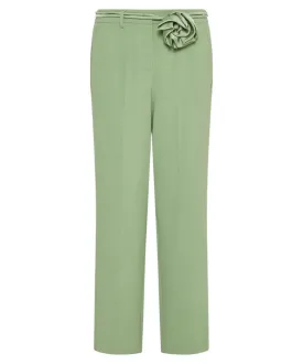 Pantalone Chino in Crêpe Envers Satin