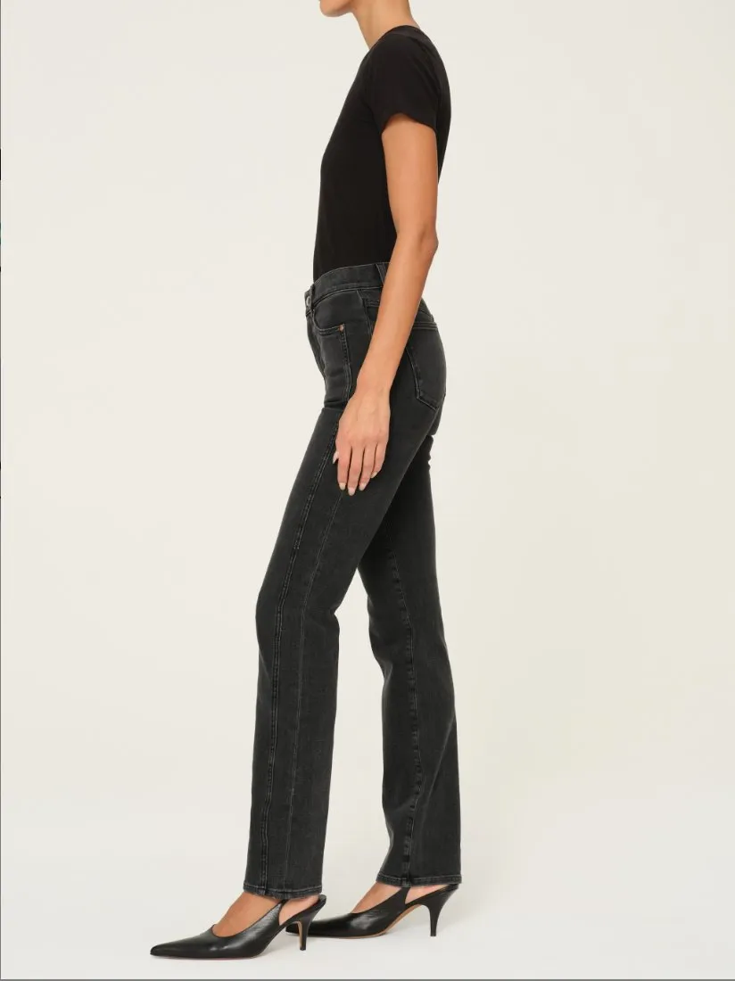 Patti High Rise Straight Jean - Eclipse
