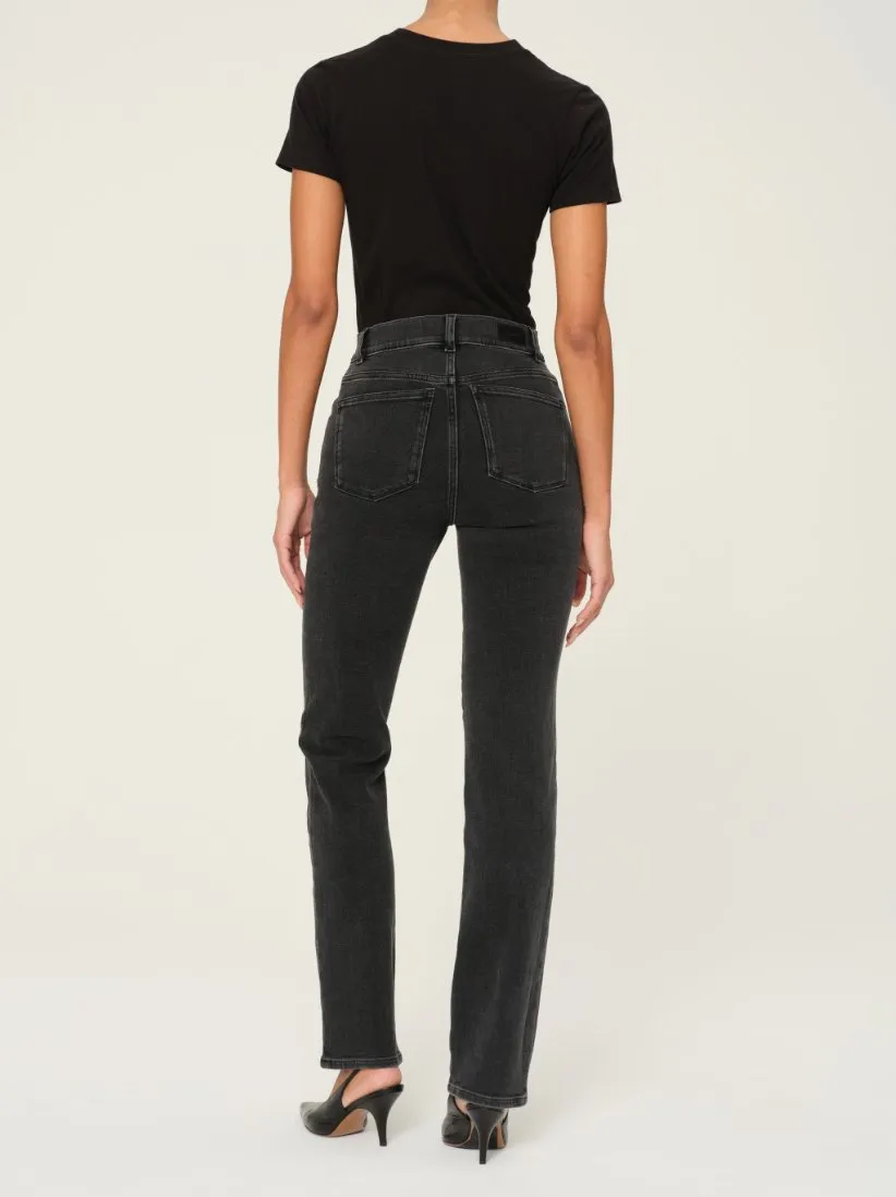 Patti High Rise Straight Jean - Eclipse