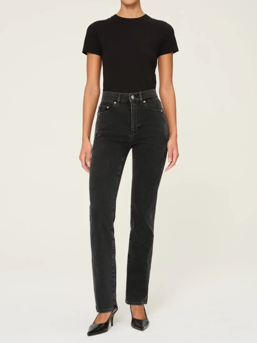 Patti High Rise Straight Jean - Eclipse