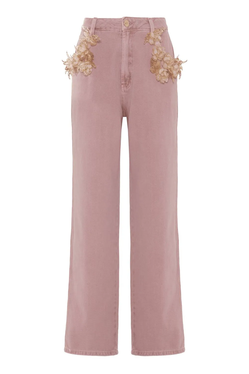 PINK DENIM PANT