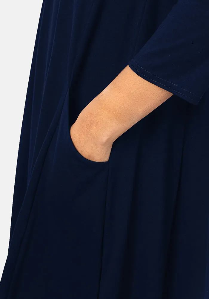Pippa Navy A-Line Tunic
