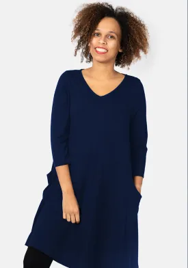 Pippa Navy A-Line Tunic