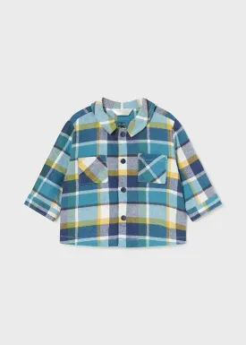 Plaid Flannel Overshirt, 2530