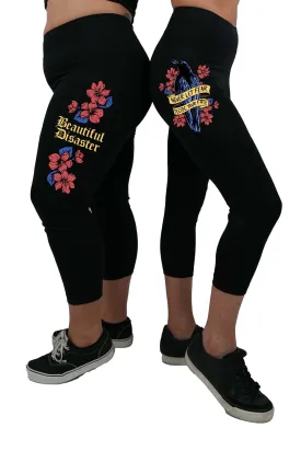 Raven Capri Leggings