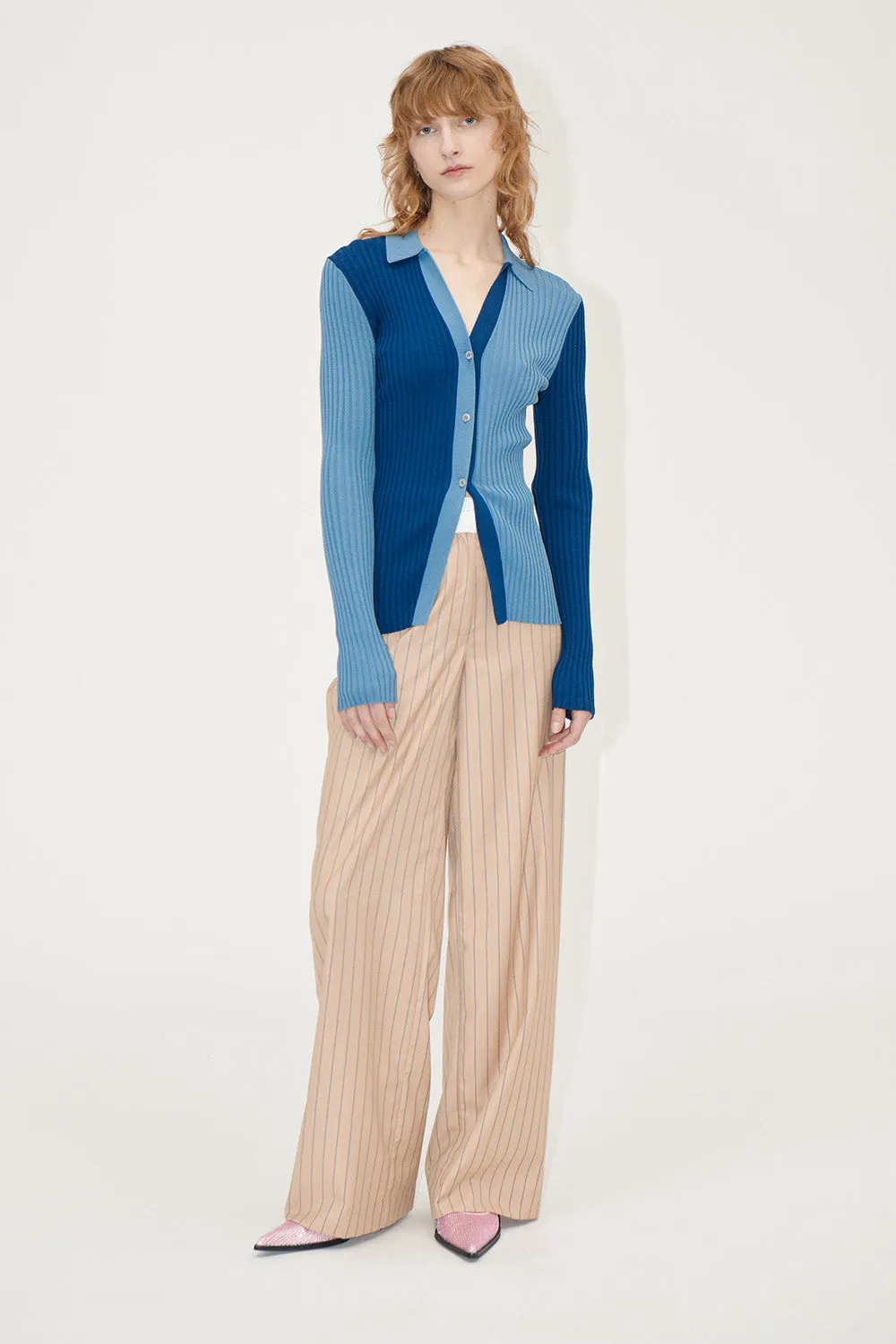 Reversed Wide Leg Pant