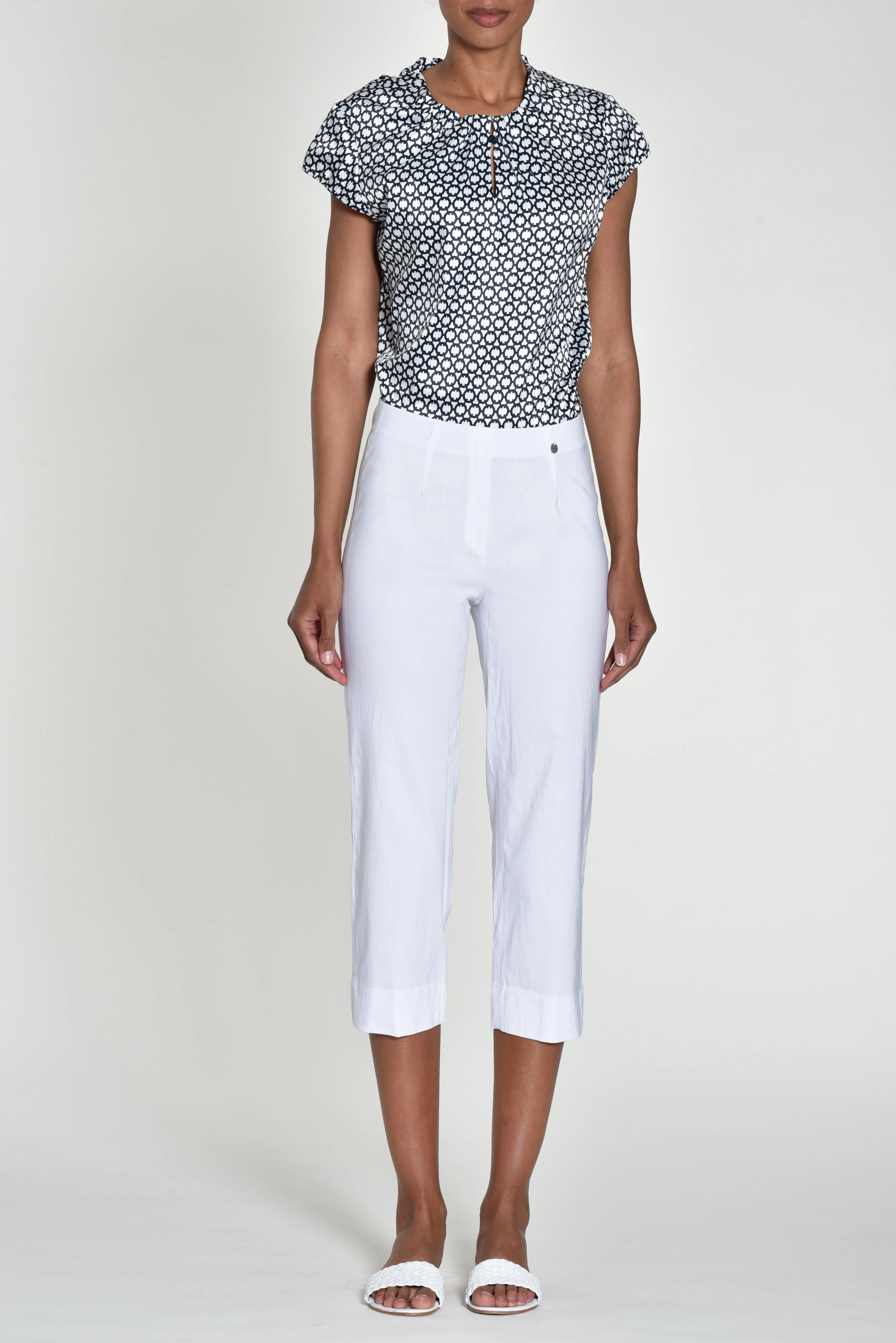 Robell Marie 07 Cropped Trousers