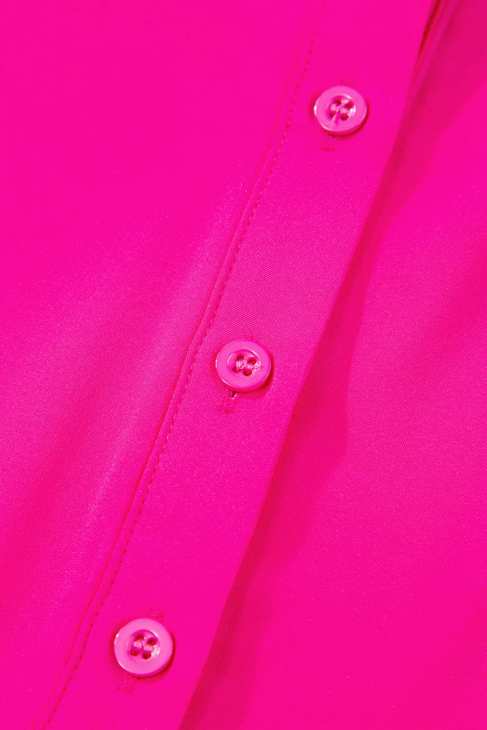Rose Bubble Sleeve Shirt Maxi Dress