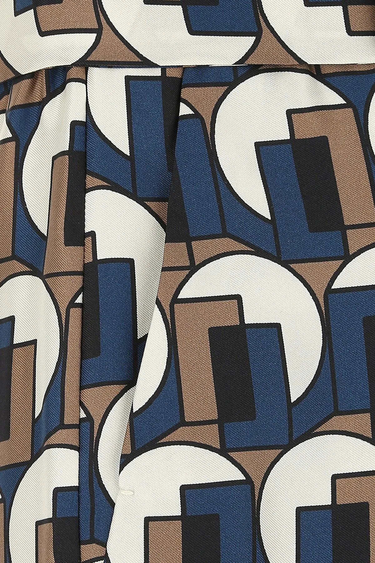 'S Max Mara Printed Wide Leg Trousers