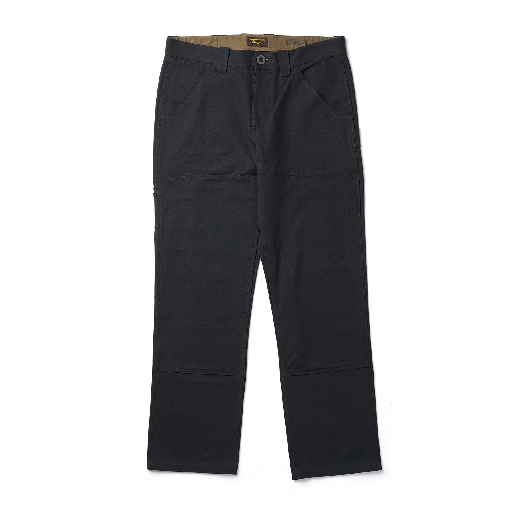 SEAGER Bison Double Knee Pant - BLACK