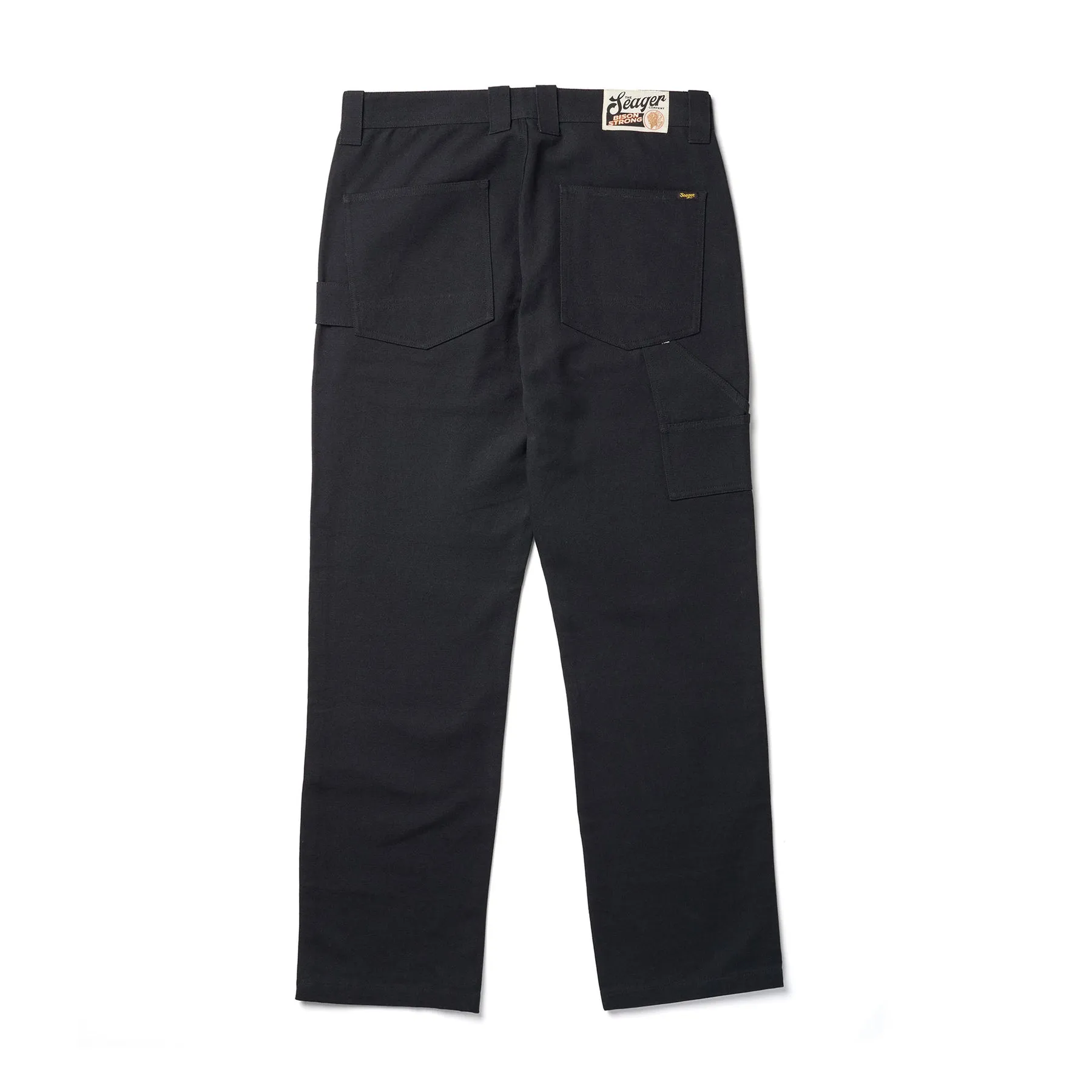 SEAGER Bison Double Knee Pant - BLACK