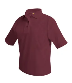 Short Sleeve Polo Shirt - Maroon