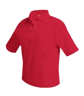 Short Sleeve Polo Shirt - Red
