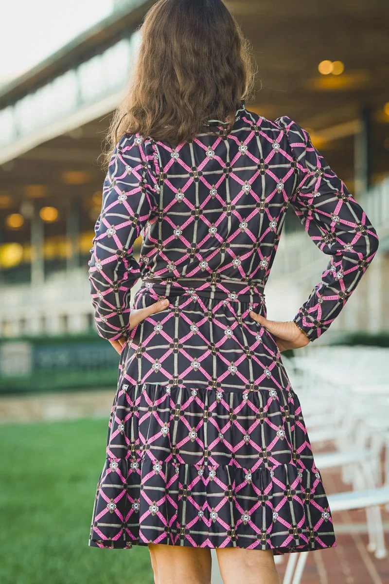 Smith & Quinn Keeneland Women's Jockey Geo Rosemary Dress