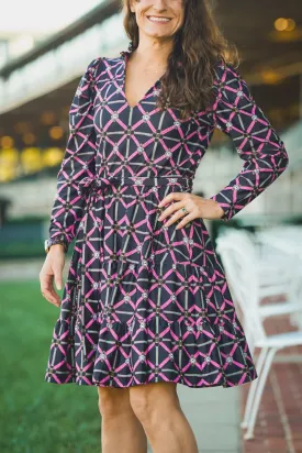 Smith & Quinn Keeneland Women's Jockey Geo Rosemary Dress