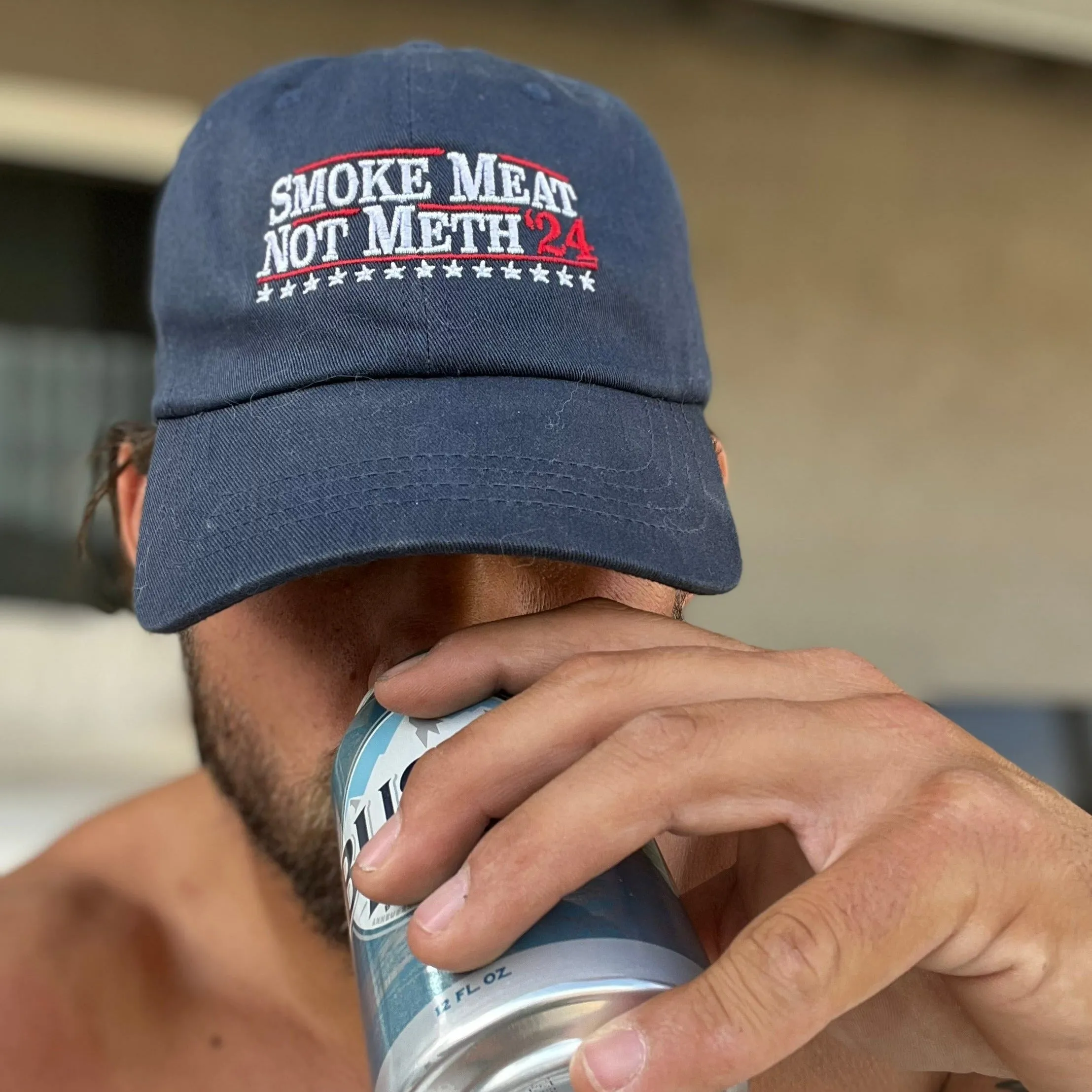 Smoke Meat Not M*th '24 Dad Cap