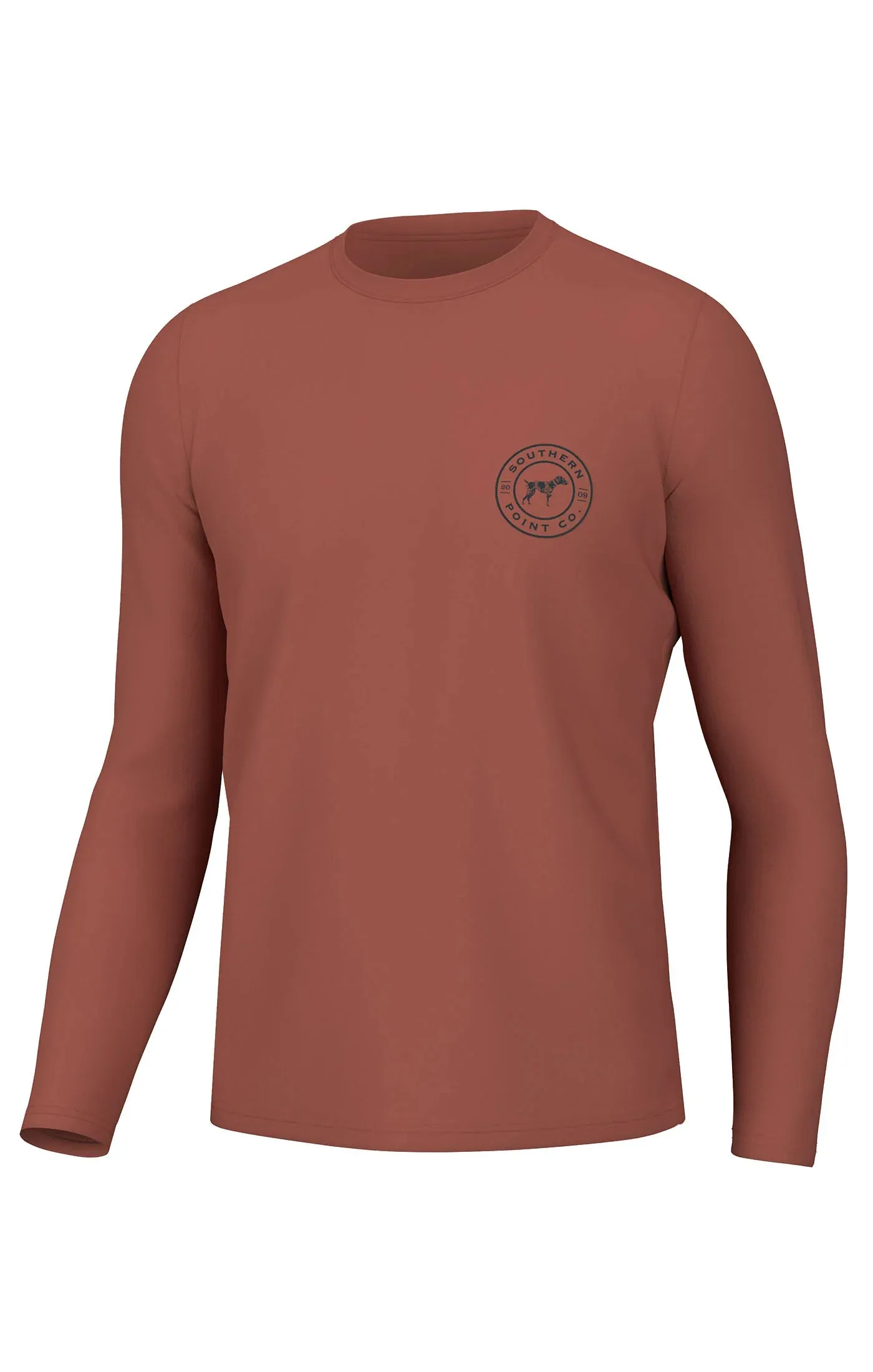 Southern Point Splatter Series Pheasant Long Sleeve Tee
