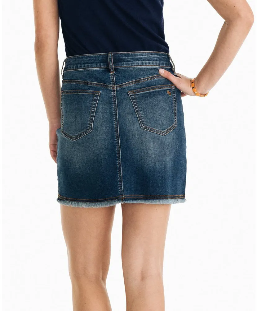 Southern Tide - Gabriela Denim Skirt