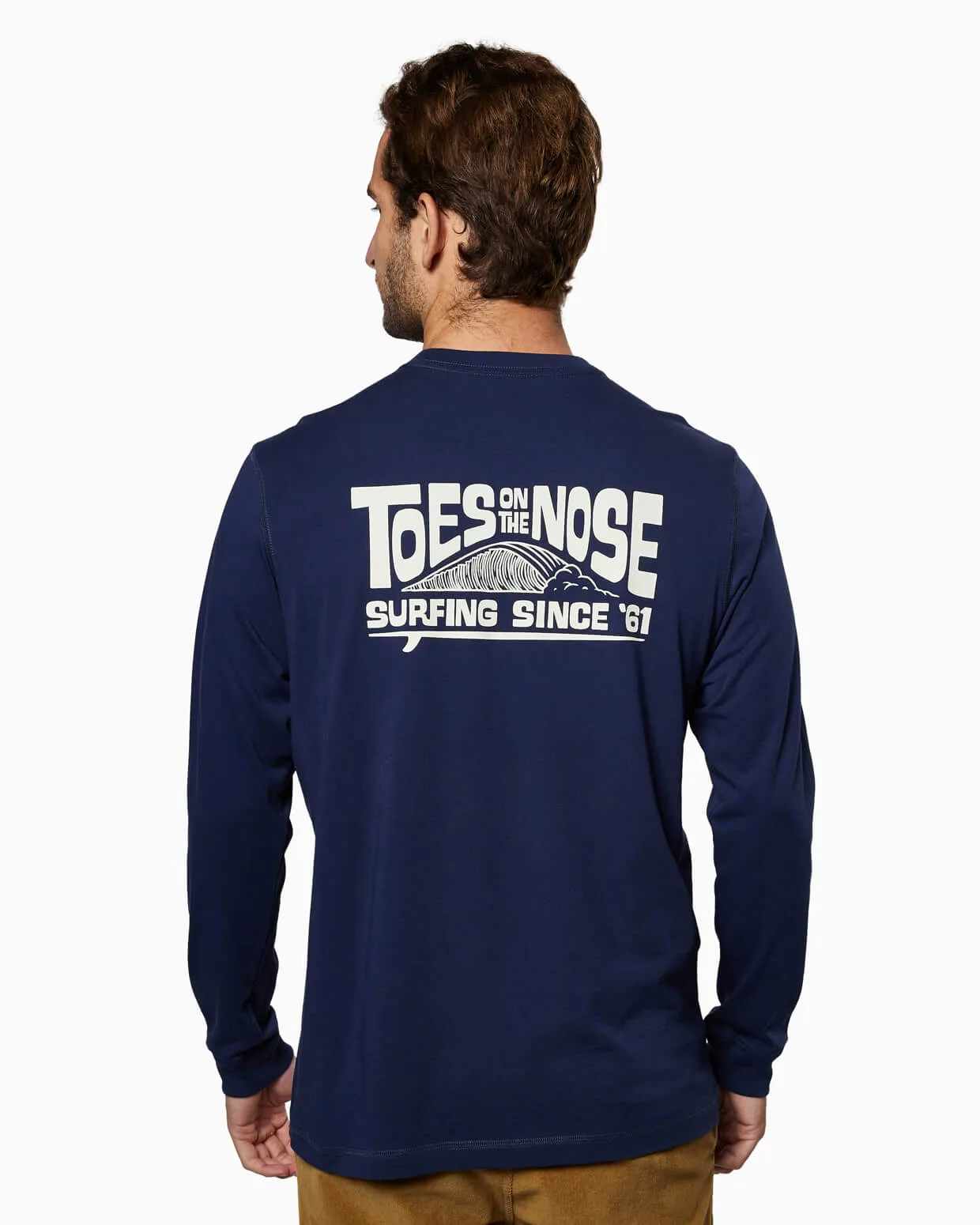 Stacked Wave Long Sleeve | Sixty One Collection