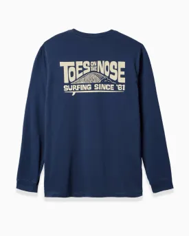 Stacked Wave Long Sleeve | Sixty One Collection