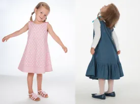 STEFFI   SIENA Baby girls dress sewing pattern ebook pdf