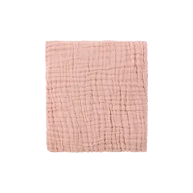 Susukoshi Organic Crinkle Blanket - Pink Tint