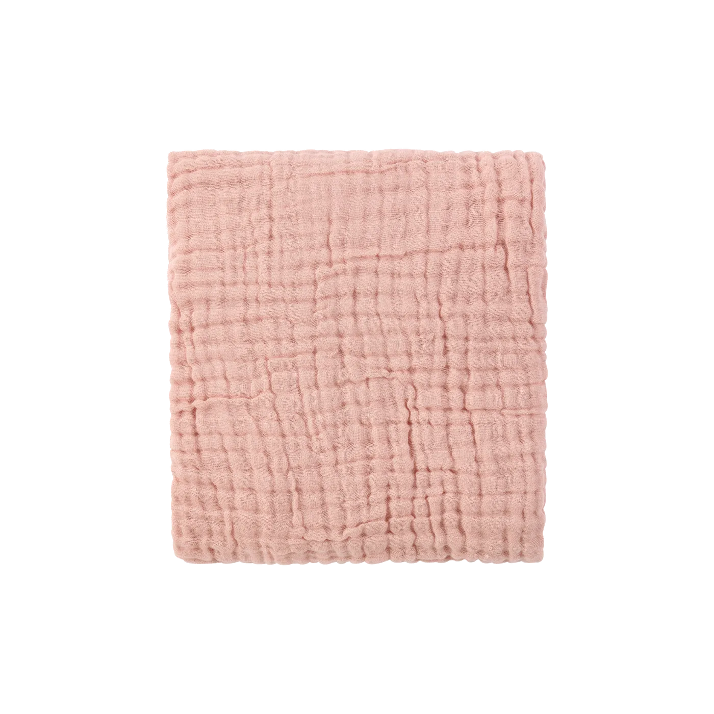 Susukoshi Organic Crinkle Blanket - Pink Tint