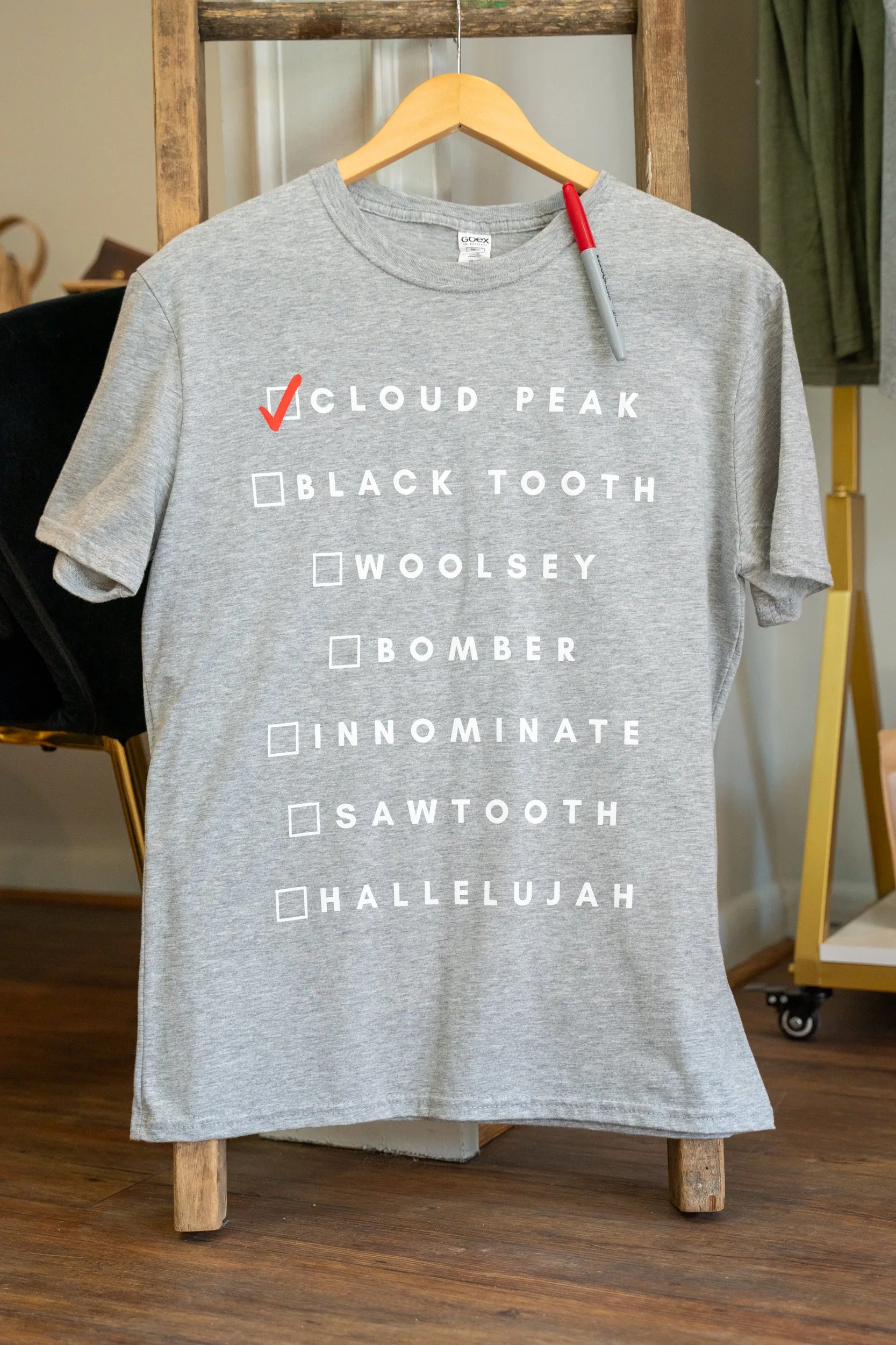 The High Country Checklist Tee