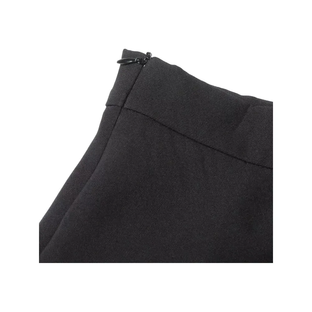 The Paris High-Waisted Pleated Mesh Skirt
